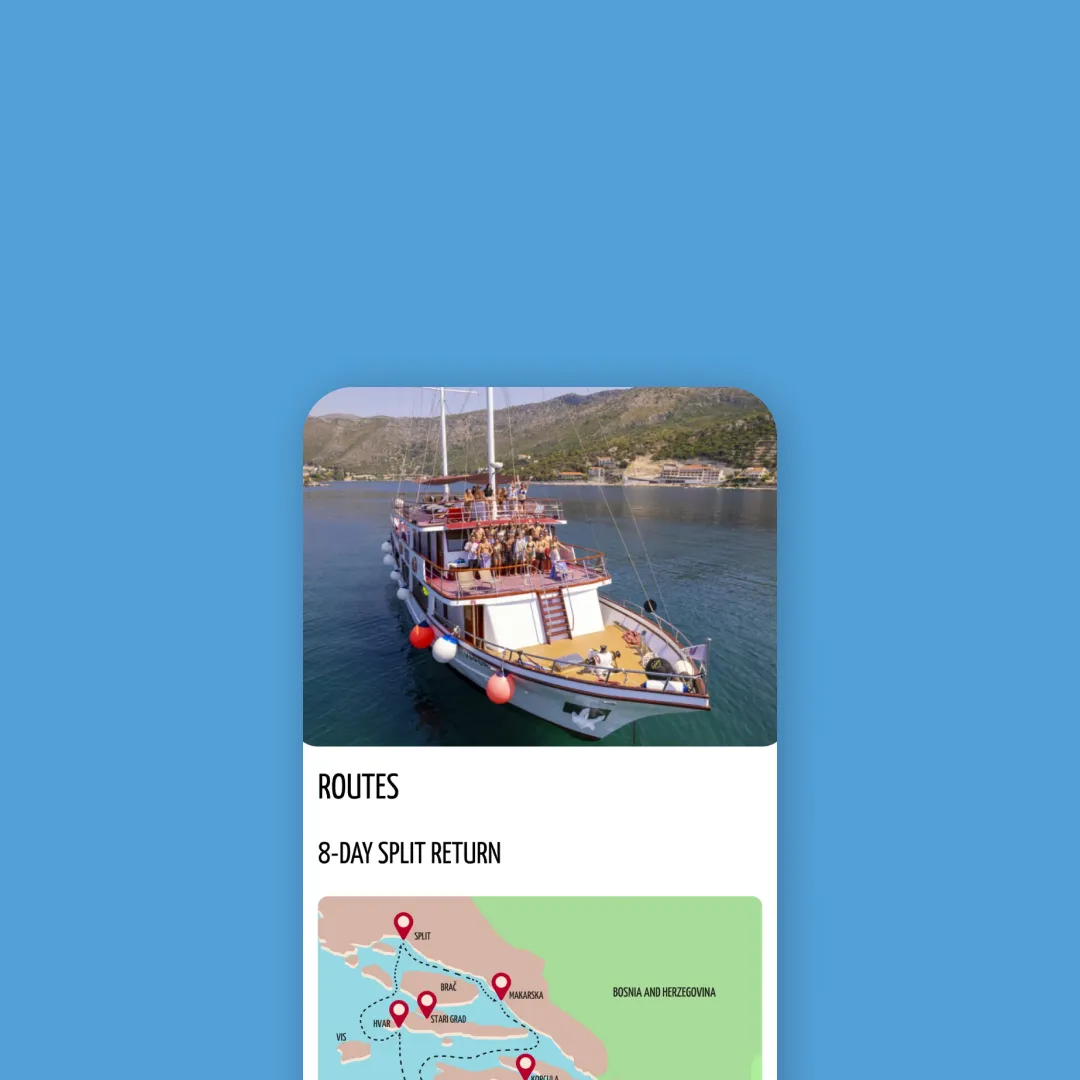 Go App by Go Croatia Sail screenshot 3