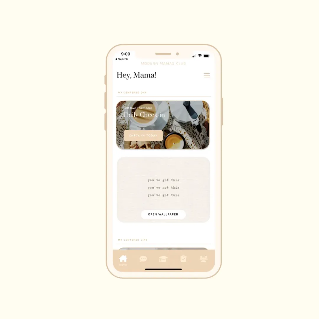 The Modern Mamas Club App screenshot 2