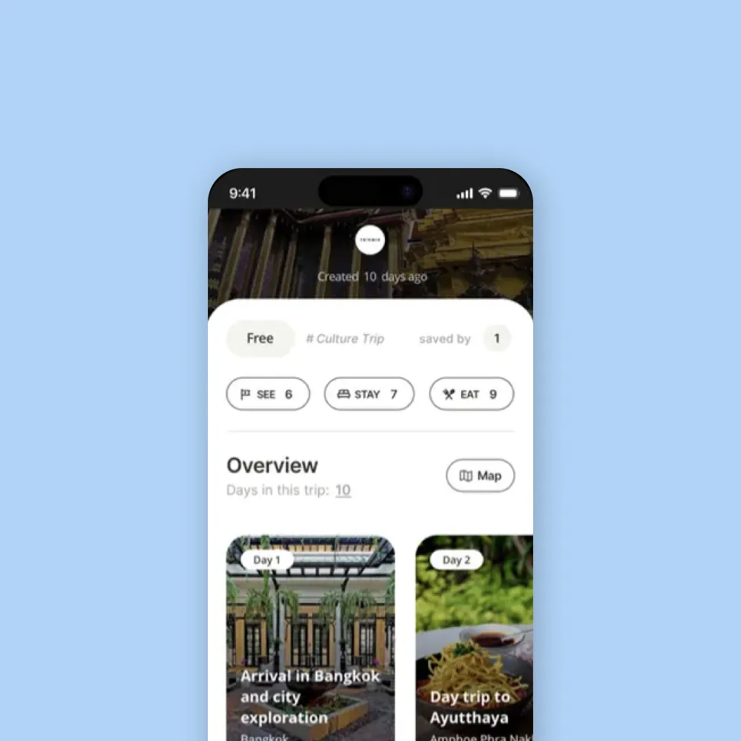 Tripmix screenshot 2